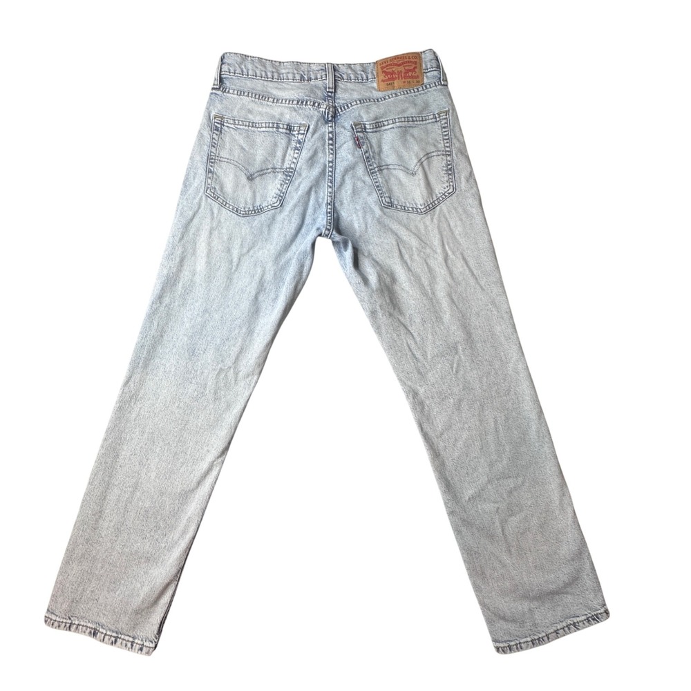 Levi's 541 Jeans Mens 31x30 (31x28) Light Wash Athletic Taper Stretch Denim - Picture 2 of 10